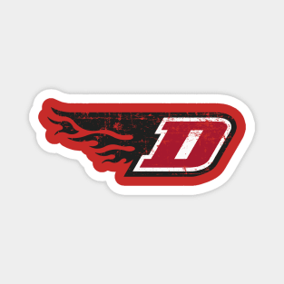 Dallas Burn Distressed Magnet