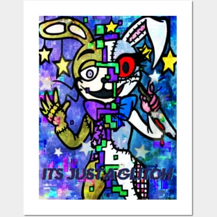 Curse of Glitchtrap Art Print for Sale by Willkippo