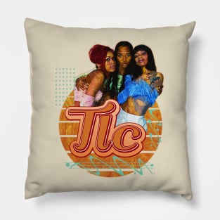 Tlc // Retro Art Pillow