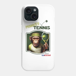 Monkey Tennis Funny Print Phone Case