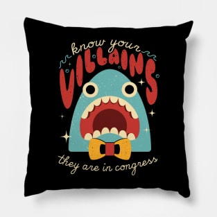 Know Your Villains Pillow