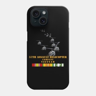 57th Assault Helicopter Co w VN SVC X 300 Phone Case