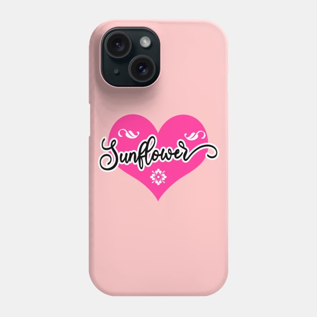 Sunflower Cute Phone Case by Shop Ovov