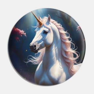 Unicorn with pink mane Pin