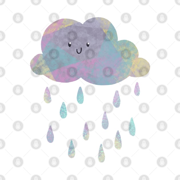 Happy Little Rain Cloud by Abbilaura