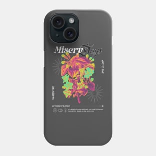 Misery Sad Sadness Wildflower Emotions Feelings Emotional Phone Case