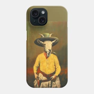 Cowboy Billy Goat (Billy The Kid) Phone Case