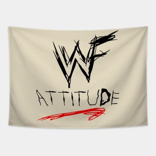 WWF  Attitude Eras Tapestry