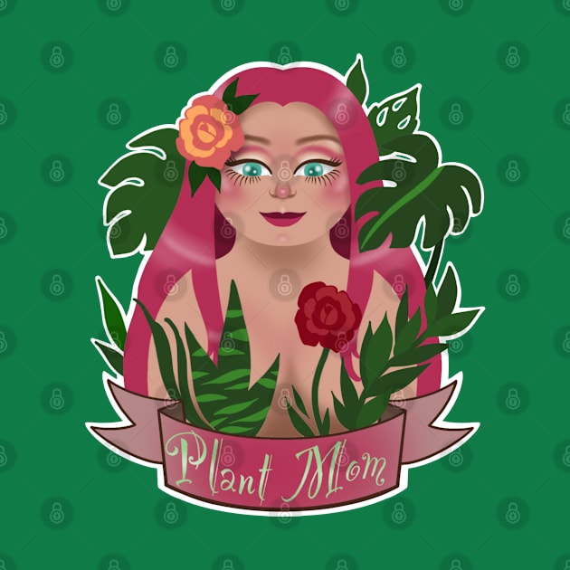 Plant Mom by Huldra Tattoo