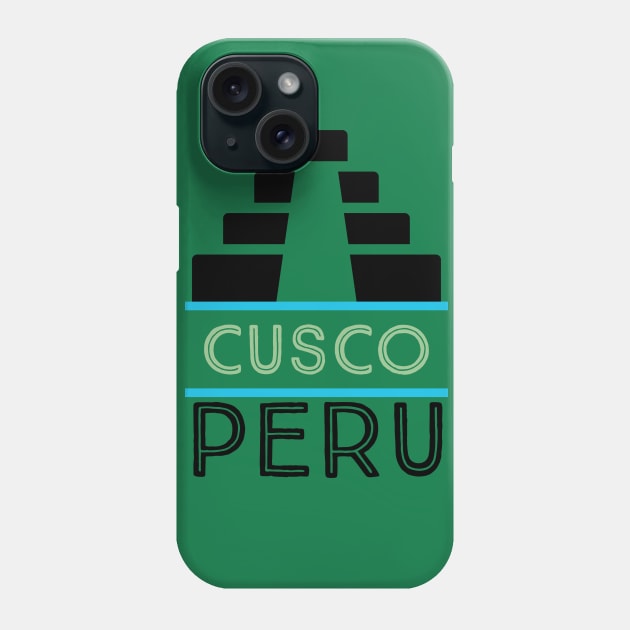 Cusco Peru Retro/ Vintage Phone Case by cricky