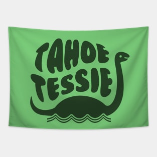 Tahoe Tessie Lake Tahoe Lake Monster California Tapestry