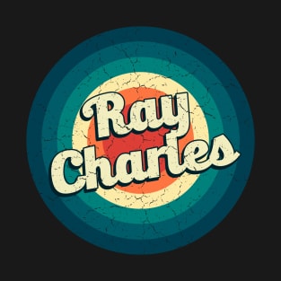 Graphic Ray Name Retro Vintage Circle T-Shirt