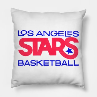 Defunct Los Angeles Stars Basketball Team Pillow