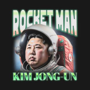 Kim Jong-Un - Rocket Man Vintage T-Shirt