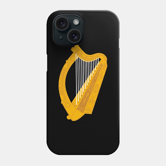 Irish Harp Phone Case by Historia