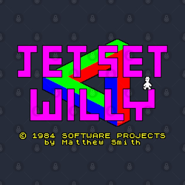 Jet Set Willy Title Screen - ZX Spectrum Legend by Out of Memory