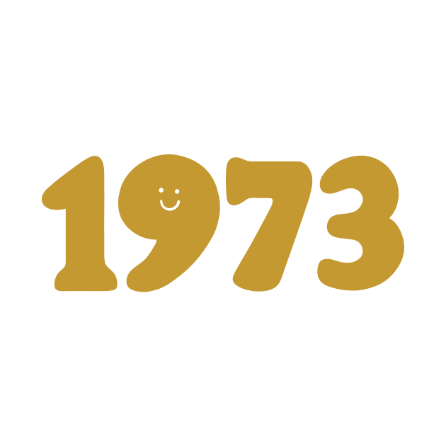 1973 Smiley face Birthday by Vanphirst