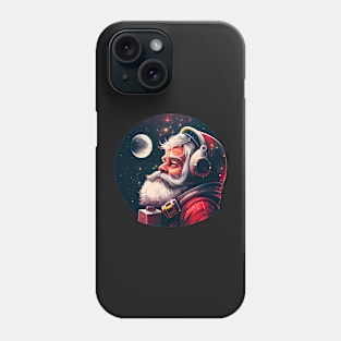 Astro Santa Sticker Phone Case