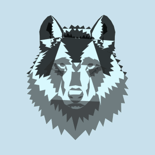 Geometric Wolf T-Shirt