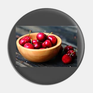 A bowl of cherries. Pin