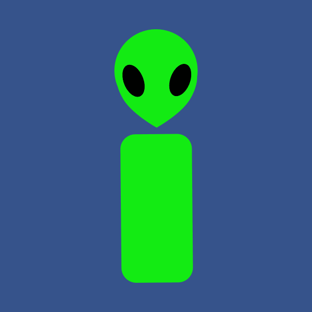 Minimalist Alien by Quirkball