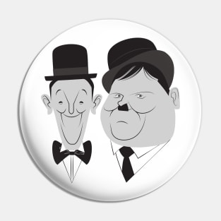 Laurel & Hardy - Comedy Masters Pin