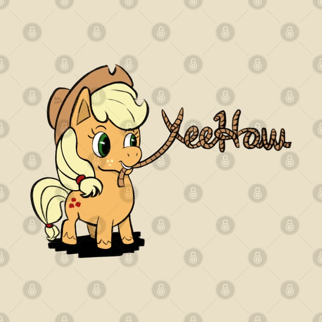 Yeehaw Applejack by AmyNewBlue