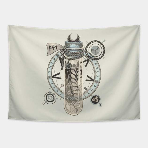 potion bottle Tapestry by bigdipper