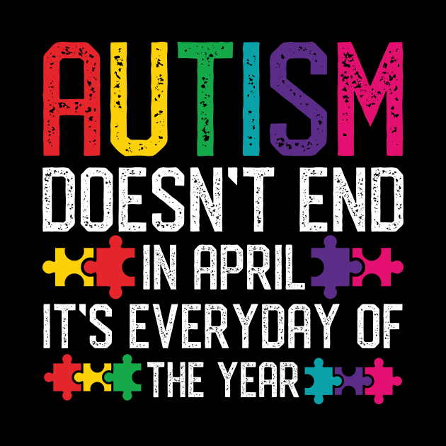 Autism Awareness Doesn't End In April It's Everyday Of The Year by mrsmitful01