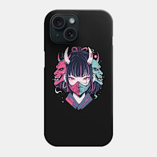 geisha demon Phone Case