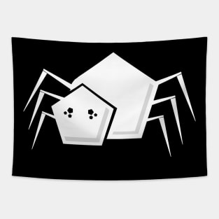 Enchanting Pentagonal Spider Tapestry