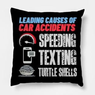 Leading causes of car accidents! Pillow