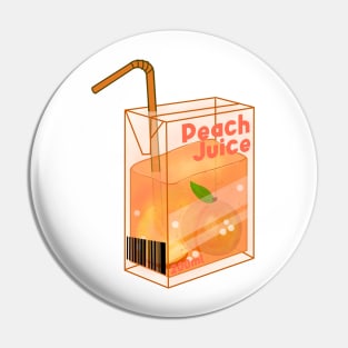 Fresh Peach Juice Pin