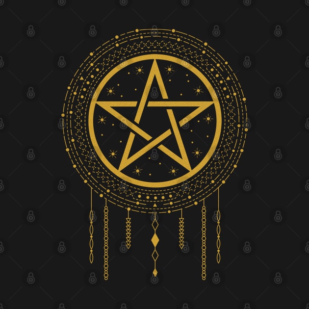 Pentacle | Pagan Symbol by CelestialStudio