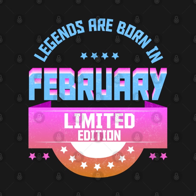 Legends are Born In February by Suryaraj