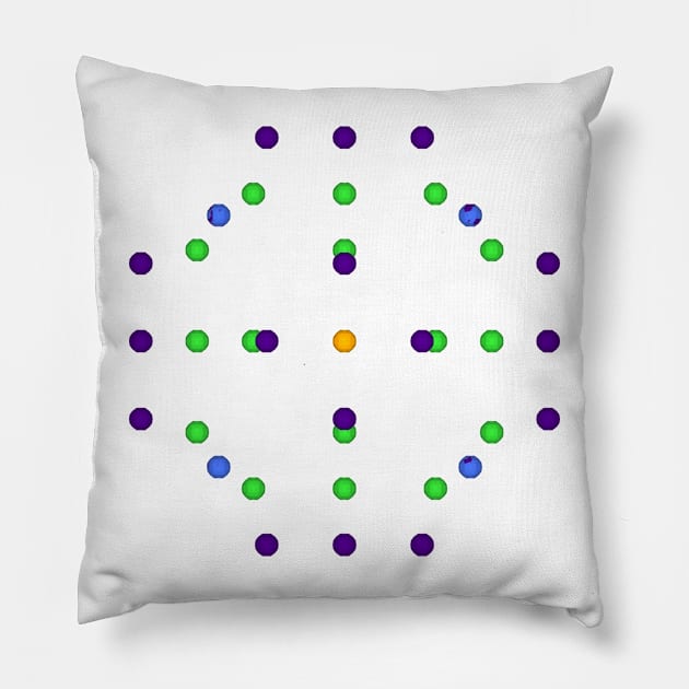 gmtrn f134 nds gmtrx Pillow by Seni Lawal