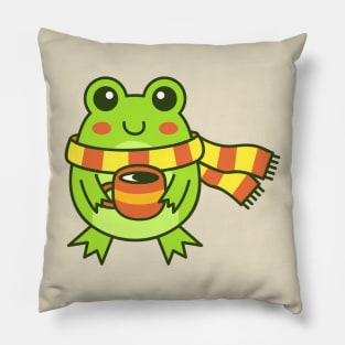 Fall Froggy Pillow