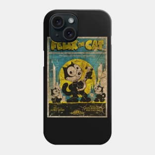 Felix The Cat - Poster Retro Phone Case