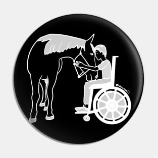 Love my therapy horse 2 Pin