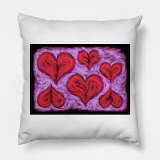 Heart drift Pillow