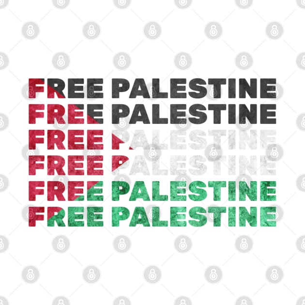 Free Palestine Support Palestine by TikaNysden