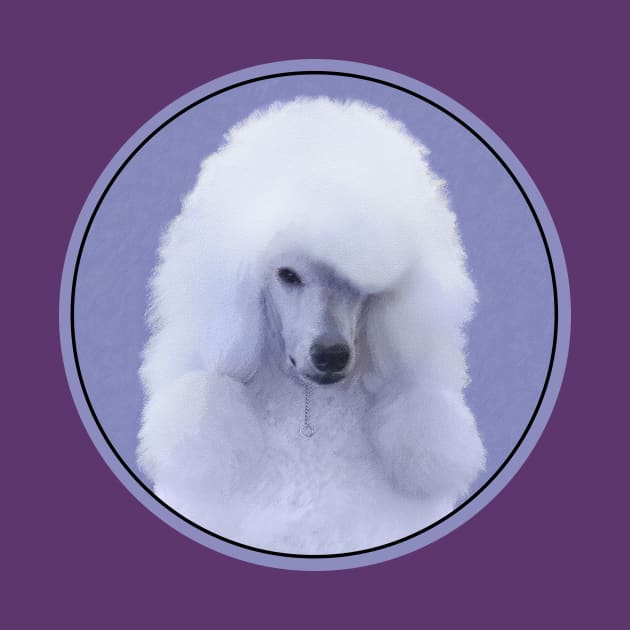 Standard Poodle White by Alpen Designs