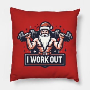 Buff Santa Pillow