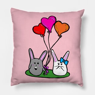 Bunny Love Pillow