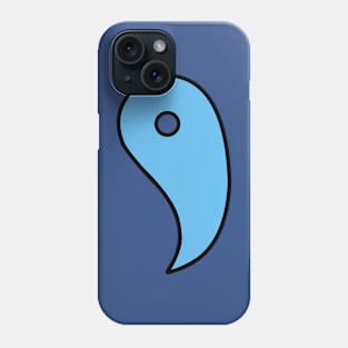 Magatama Light Blue Phone Case