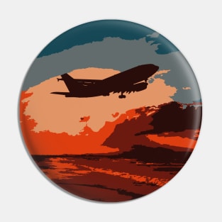 Aircraft Ocean Pin