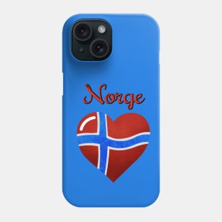 I love Norway Phone Case