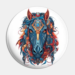 Fantasy Horse Portrait Pin