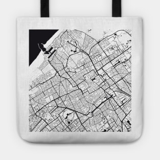 The Hague Map City Map Poster Black and White, USA Gift Printable, Modern Map Decor for Office Home Living Room, Map Art, Map Gifts Tote