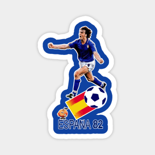 Classic World Cup Moments - Espana 82 - MARCO TARDELLI Magnet